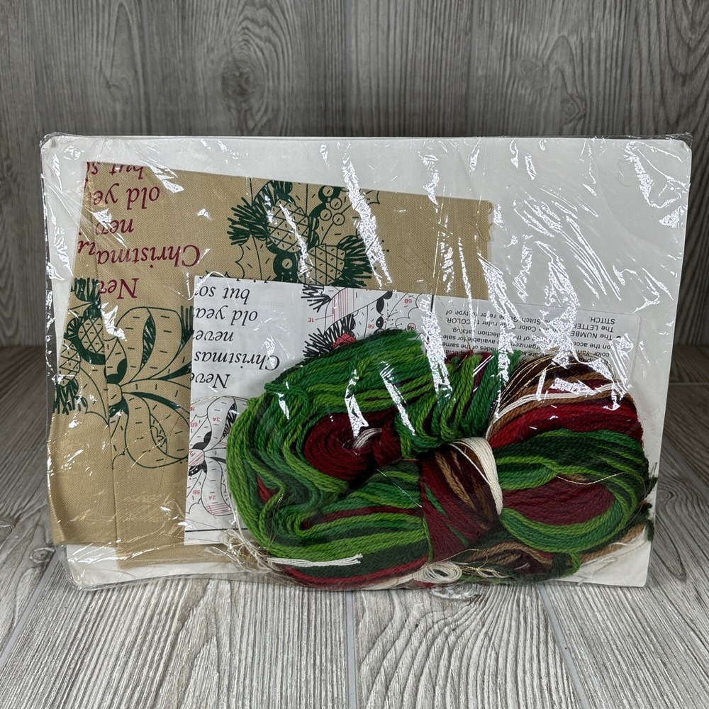 The Creative Circle #2338 Memories Holiday Crewel Embroidery Vintage Horse - Picture 7 of 7